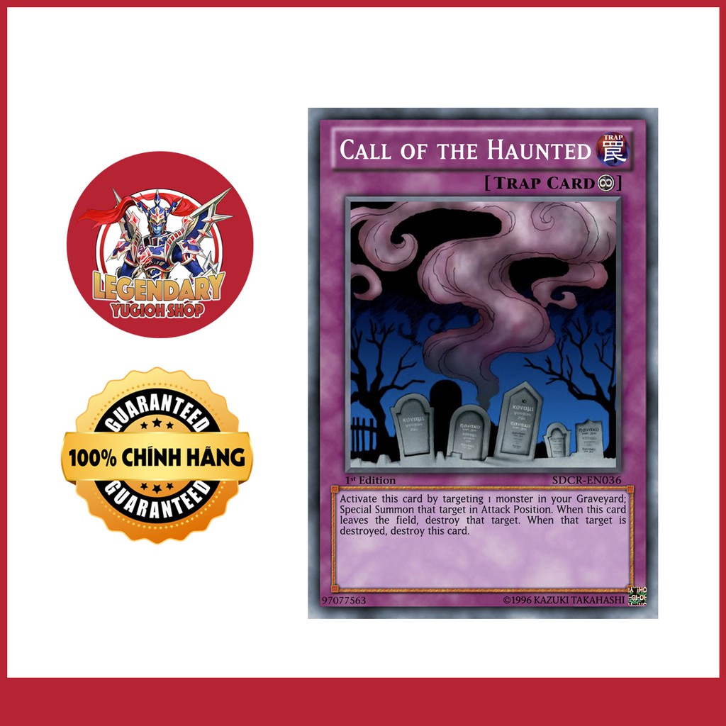 [EN-JP][Thẻ Bài Yugioh Chính Hãng] Call of the Haunted