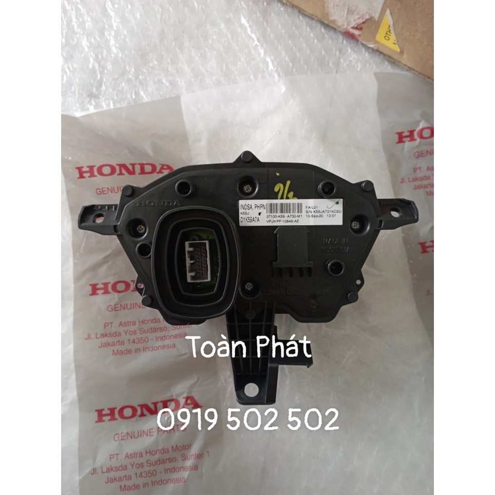 ĐỒNG HỒ VARIO 2019 - 37100K59A73 - VARIO 125/150 2019 CHÍNH HÃNG HONDA INDONESIA