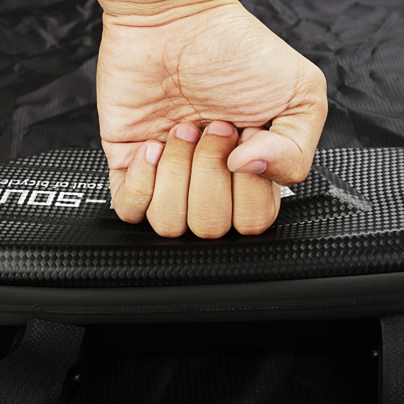 Túi Đựng Vỏ Cứng Chống Thấm Nước Gắn Khung Xe Đạp Điện