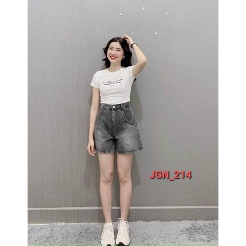 [ Kèm Ảnh Thật ] QUẦN SHORT JEAN NỮ LƯNG CAO ỐNG RỘNG KIỂU DỄ THƯƠNG, QUẦN NGỐ NỮ - XƯỞNG MAY TÚ LINH | BigBuy360 - bigbuy360.vn