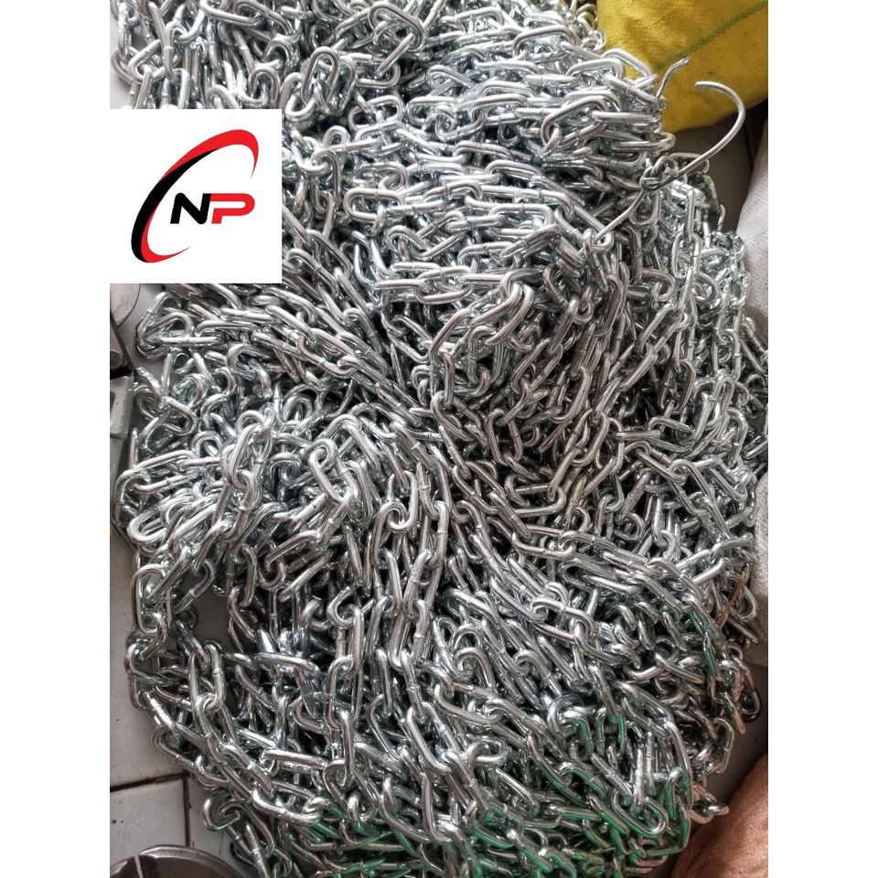 Dây Xích Sắt Mạ Kẽm 10 mm chịu lực tốt.Sử dụng cho gia đình,công trình và xí nghiệp.Kimkhinhatphat