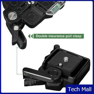 Camera Camcorder Tripod Monopod Ball Head Quick Release Plate Clamp Adapter