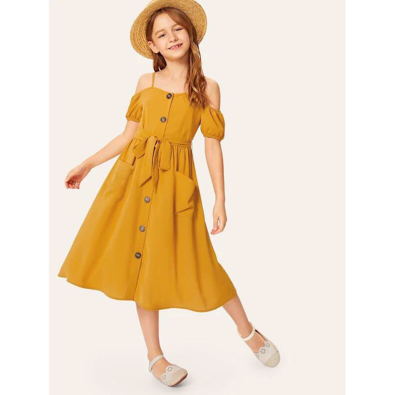 Đầm bé gái xuất khẩu Zara