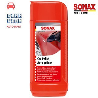 Kem Đánh Bóng Sơn Xe Mờ Xước SONAX Car Polish 300100 .Làm bóng loáng sơn bị mờ, làm sạch, bóng và bảo vệ bề mặt sơn.