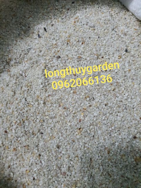 Sỏi rải bể cá, sỏi trộn đất trồng sen đá, sỏi trang trí gốc cây
