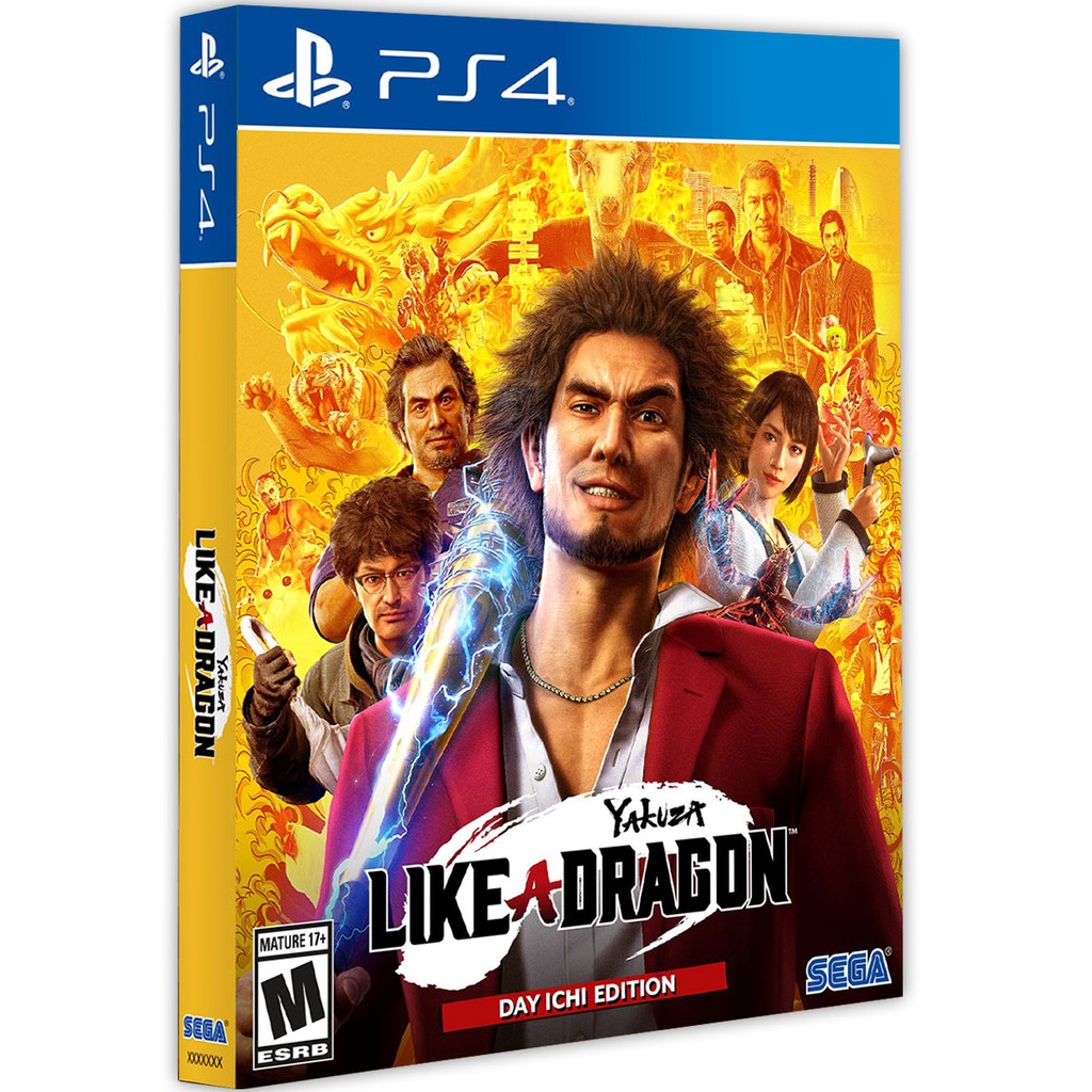 Đĩa Game Ps4 Yakuza 7: Like A Dragon