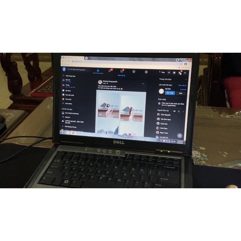 Dell D630 T7250 VRAM 2G ổ 80G full game off fb yt
