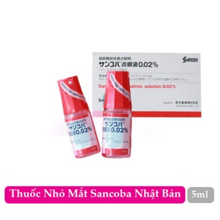 Thuốc Nhỏ Mắt Cận Thị Nhật 5ml - màu đỏ