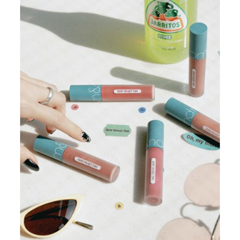 Son Romand Summer - dòng Juicy Tint bóng và Zero Velvet kem