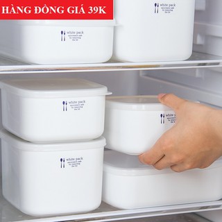 Hộp nhựa đựng thực phẩm White Pack Nhật Bản