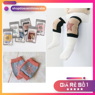 Tất Tập Bò, Bảo Vệ Đầu Gối Cho Bé mẫu ngôi sao/ Vớ bao đầu gối chống trượt cho bé tập bò