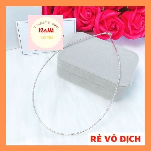 Kiềng dẻo bạc💎𝑭𝑹𝑬𝑬𝑺𝑯𝑰𝑷 💎 thiết kế cao cấp