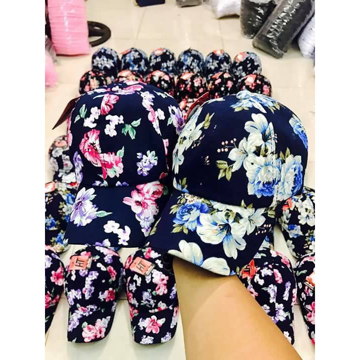 Nón kết , nón lưỡi trai hoa