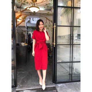 Đầm xoắn eo MNG VNXK