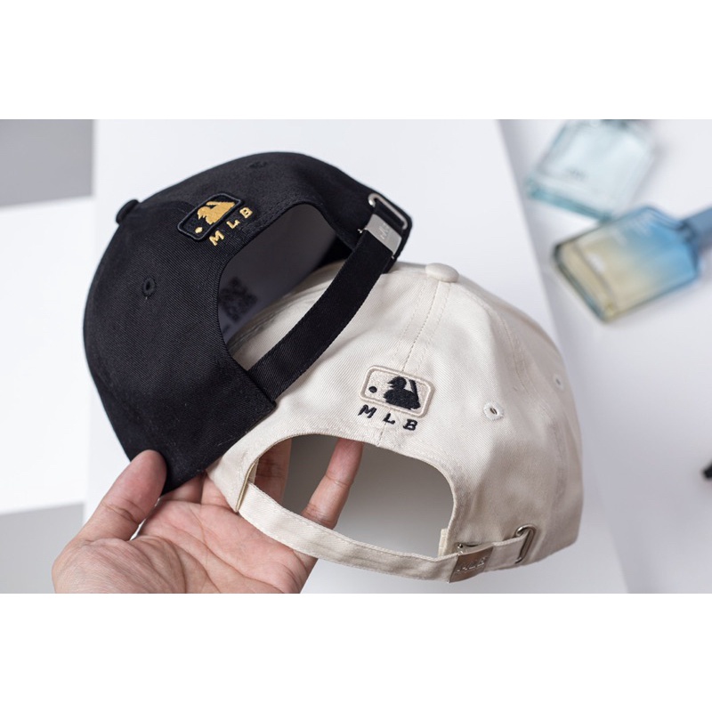 Nón baseball MLB nam nữ đều đội được, logo thêu nổi sắc nét, quai cài chỉnh size thoải mái