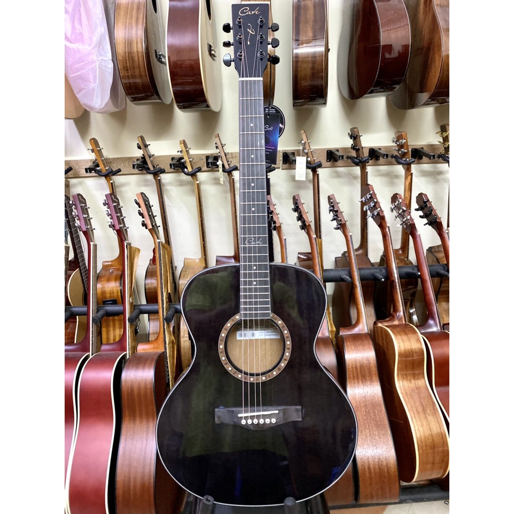Cate Guitar QM-765NG – Đàn Acoustic Mini 3/4 + 2 màu siêu đẹp đen, nâu gỗ sơn bóng – Tiếng hay, bán chạy