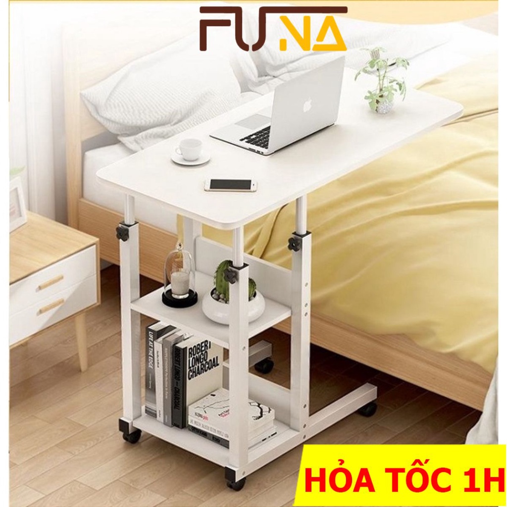 Bàn làm Việc Đa Năng C-Table có thể nâng hạ , chân có bánh xe di chuyển và có chốt hãm, thiết kế thông minh, dễ lắp ráp