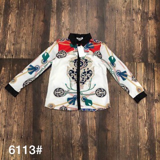 6113. ÁO SƠ MI TRƠN CÁC HÌNH