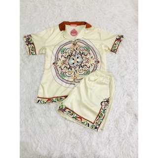 Đồ ngủ, đồ bộ lụa cao cấp versace sang trọng
