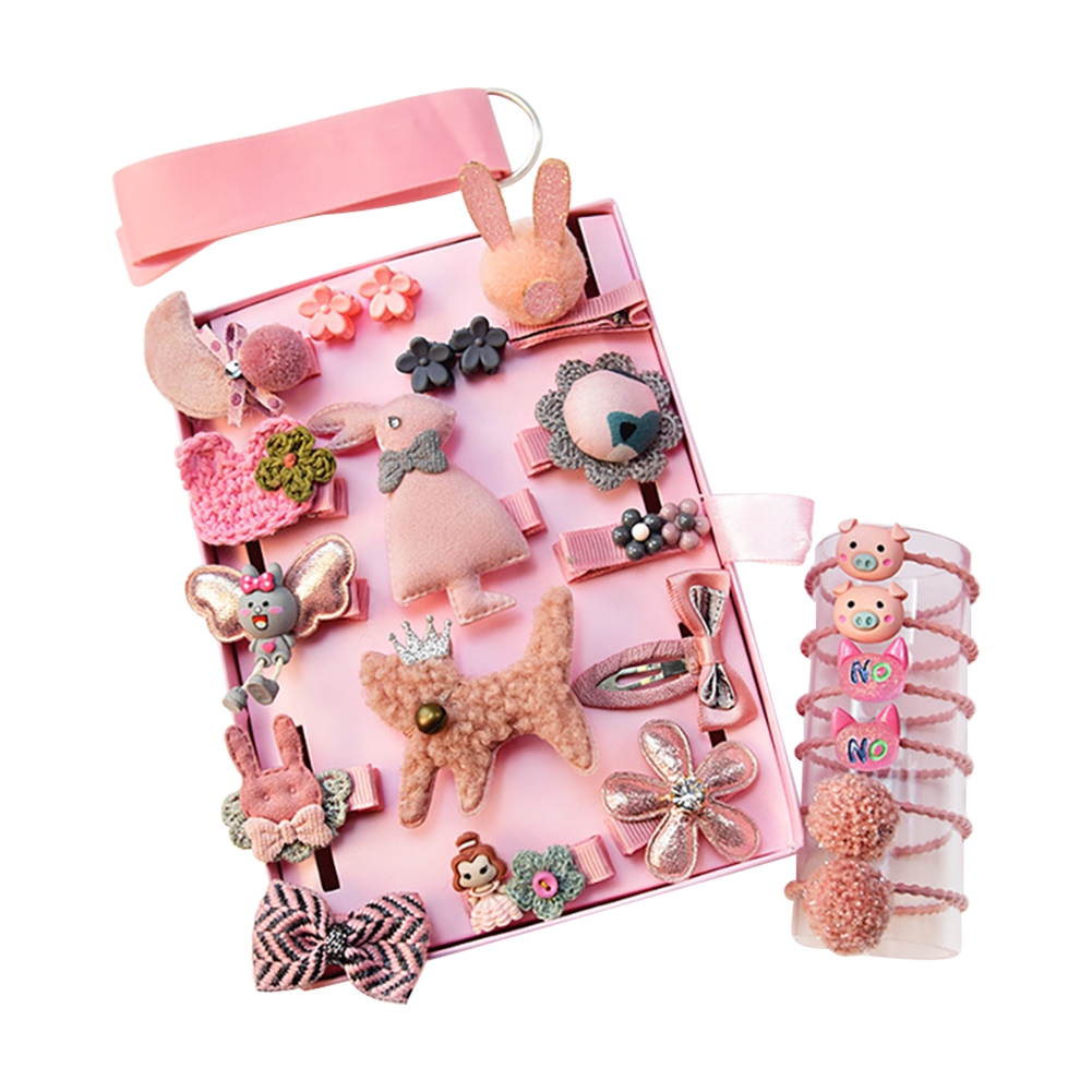 Set Kẹp Tóc Công Chúa Dễ Thương Cho Bé Gái