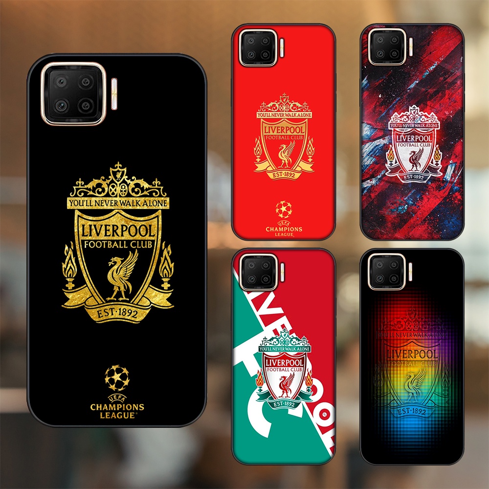 Ốp lưng Oppo A73, A93 4G viền đen in hình Liverpool FC