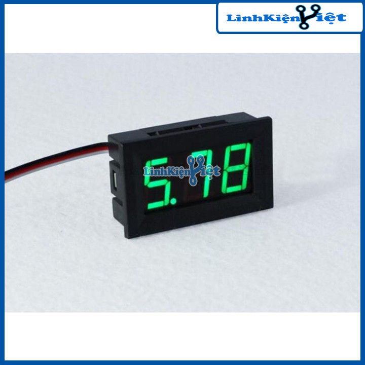 Vôn Kế Điện Tử 0.56 Inch 3.5-30VDC