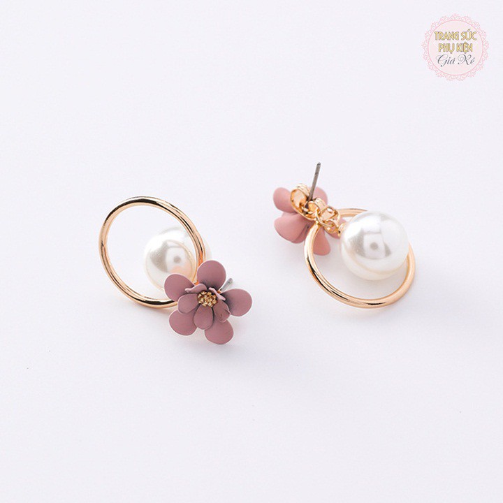 Bông tai thời trang Hàn hot trend 3 màu cực xinh HT189