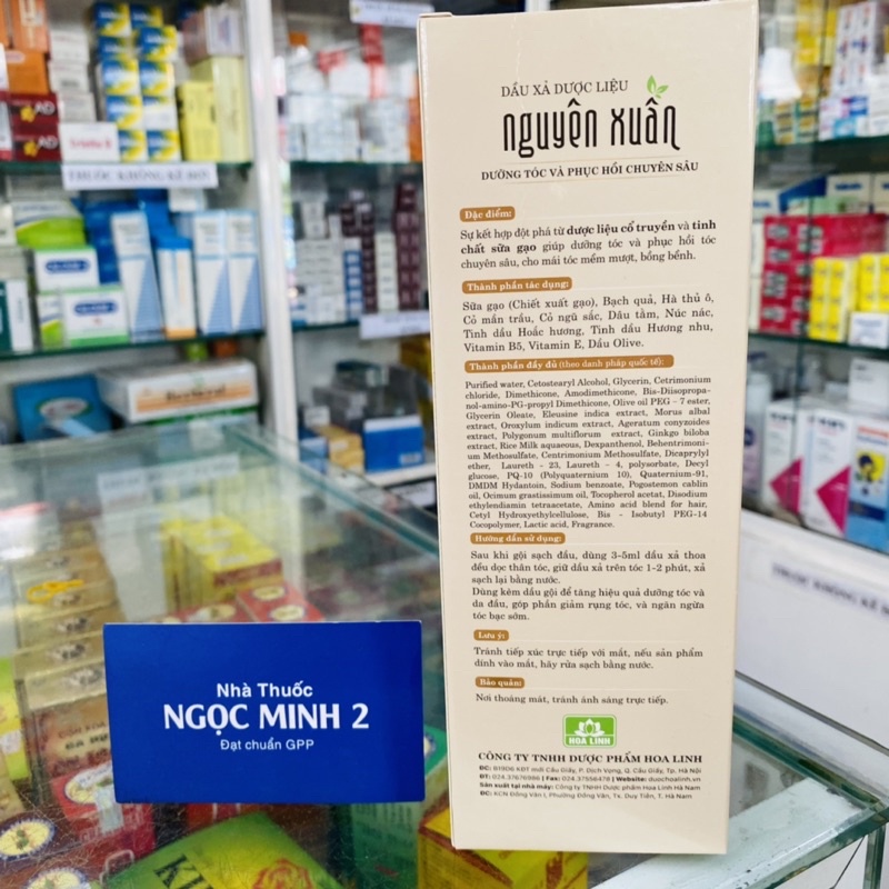 ✅ [Chính Hãng] Dầu xả dược liệu Nguyên Xuân - Dưỡng tóc và phục hồi chuyên sâu