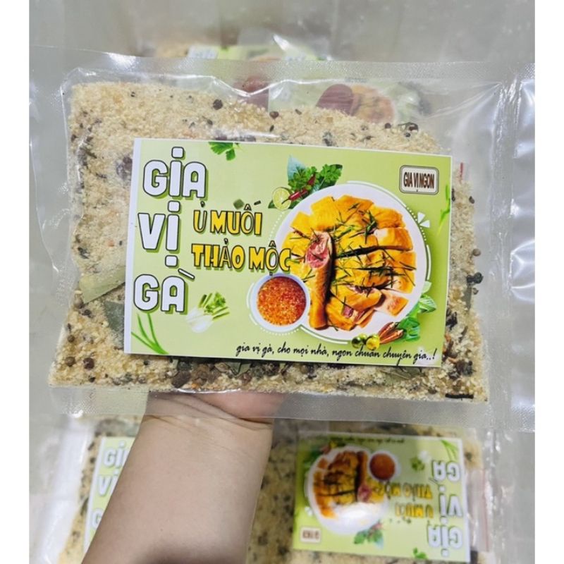 GIA VỊ GÀ Ủ MUỐI THẢO MỘC