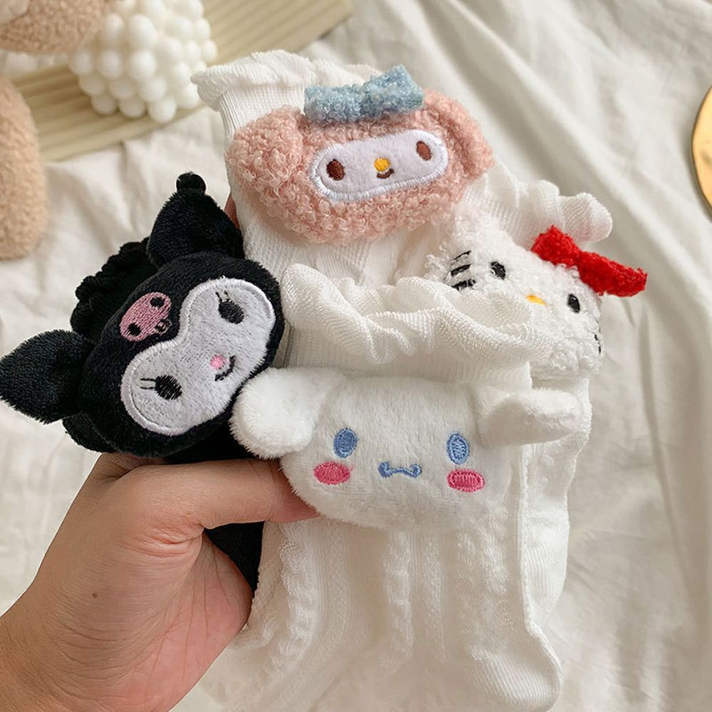 Tất nữ in hình hoạt hình phong cách Hàn Quốc đáng yêu TAYLOR1