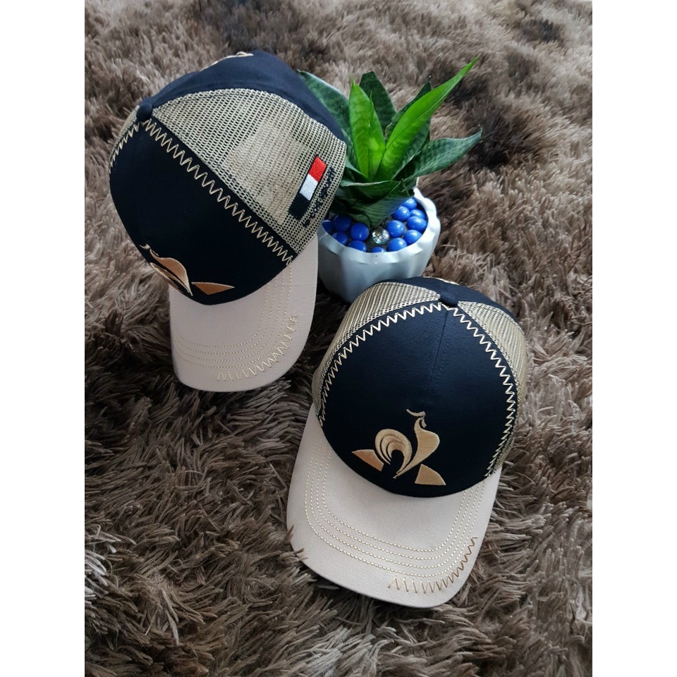 (Hàng VNXK) Nón kết nam, Mũ lưỡi trai nam nữ GÀ TRỐNG Le Coq Sportil vải kaki dày siêu đẹp (Ảnh thật)