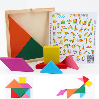 Bộ ghép hình Trí uẩn Tangram
