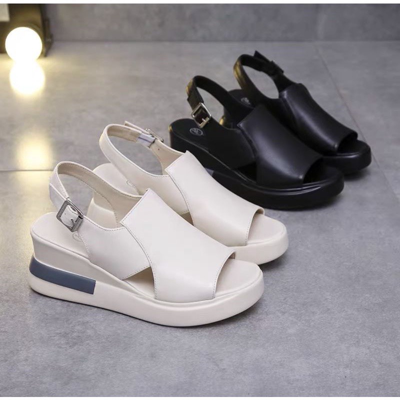 Dép sandal xuồng quai cao gót siêu xinh nhẹ đi êm chân nhẹ nhàng lịch lãm hot 2022
