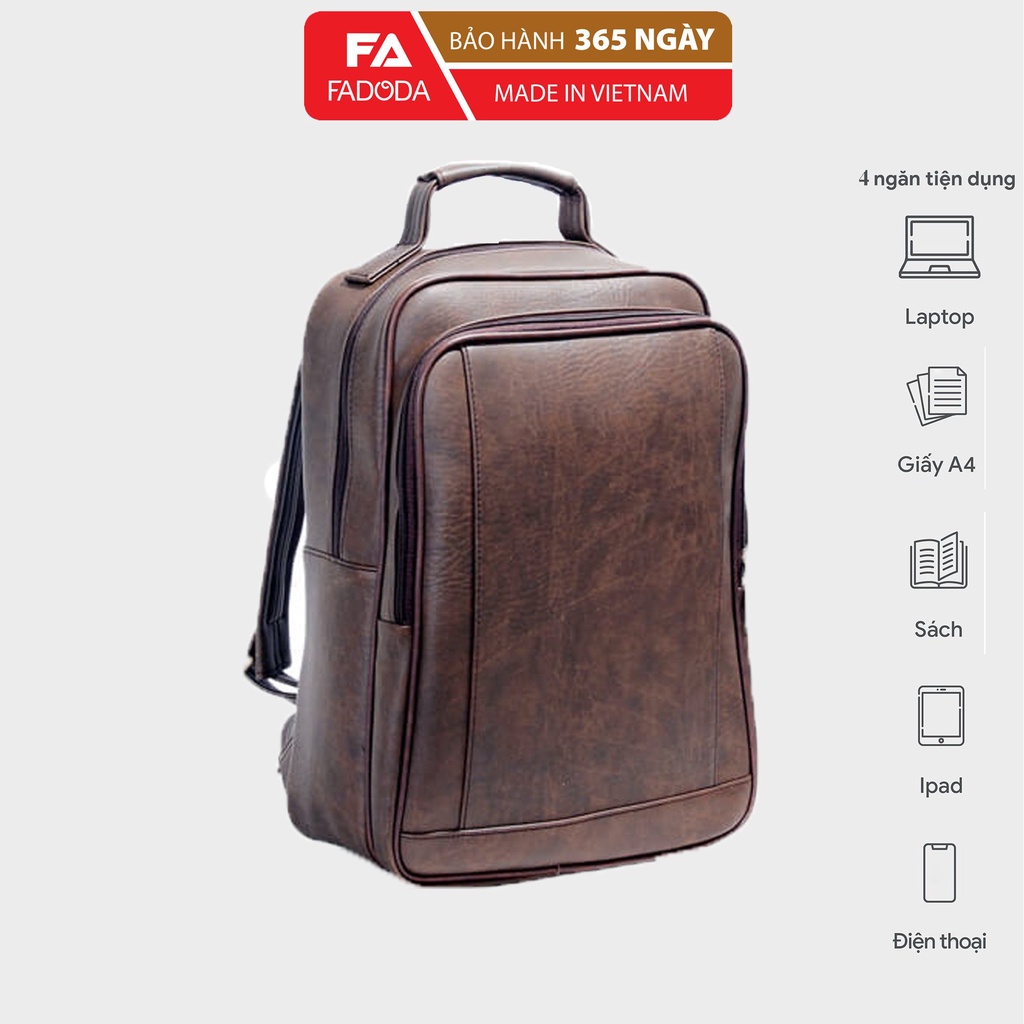 Balo công sở đựng laptop unisex FADODA FBA3