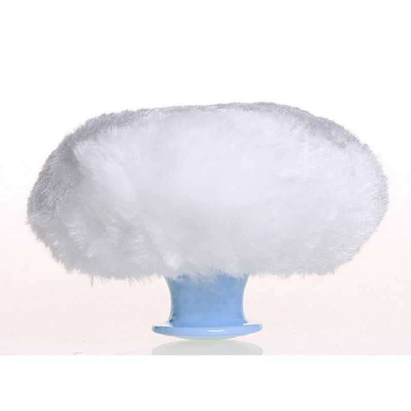 Hộp đựng phấn rôm Talcum + Bông dặm mềm mại nhỏ gọn tiện dụng cho bé