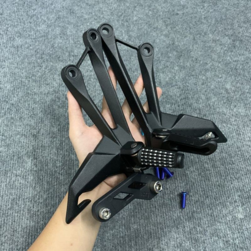 Gác chân z1000 gắn ex150 như zin