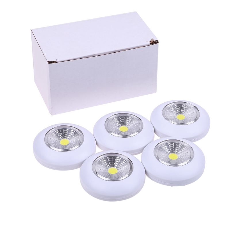 5 Đèn Tròn Cảm Biến Chạm Không Dây Cob 110 Lumens