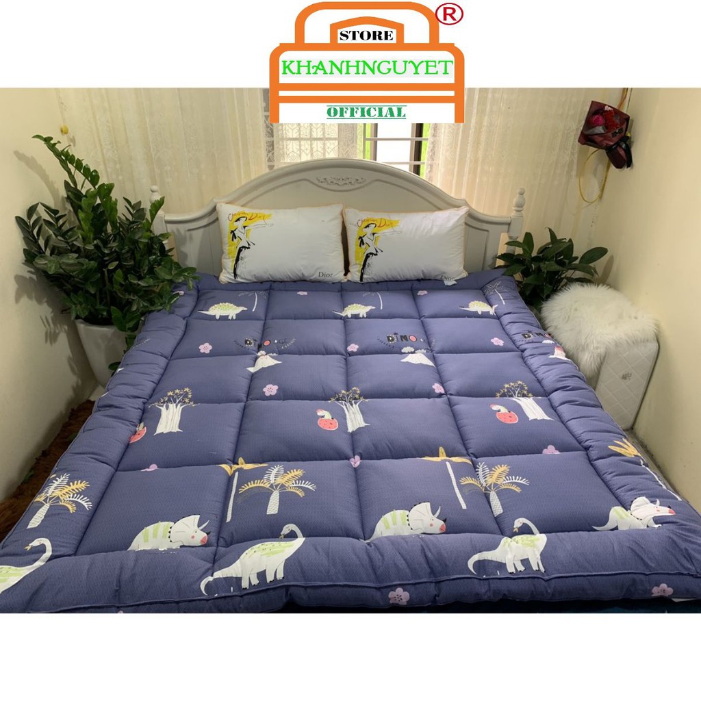 Tấm làm mềm đệm topper home collection loại đẹp - Khủng Long Tê Giác