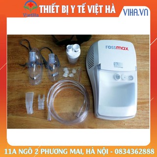 Máy xông hút mũi 2 trong 1 Rossmax NA100 bộ hút mũi cốc to