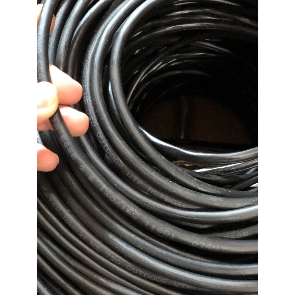 Dây mạng ngoài trời 4 lõi NASUN NS-720, hàng nhập khẩu chính hãng. Dây mạng giá tốt