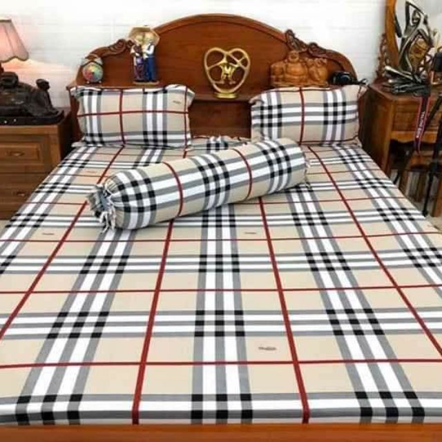 Drap thun lạnh in 3D [XẢ KHO] nhắn tin chọn màu với hơn 30 mẫu