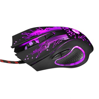 Chuột Quang Chơi Game 6d Usb 3200dpi Có Đèn Led