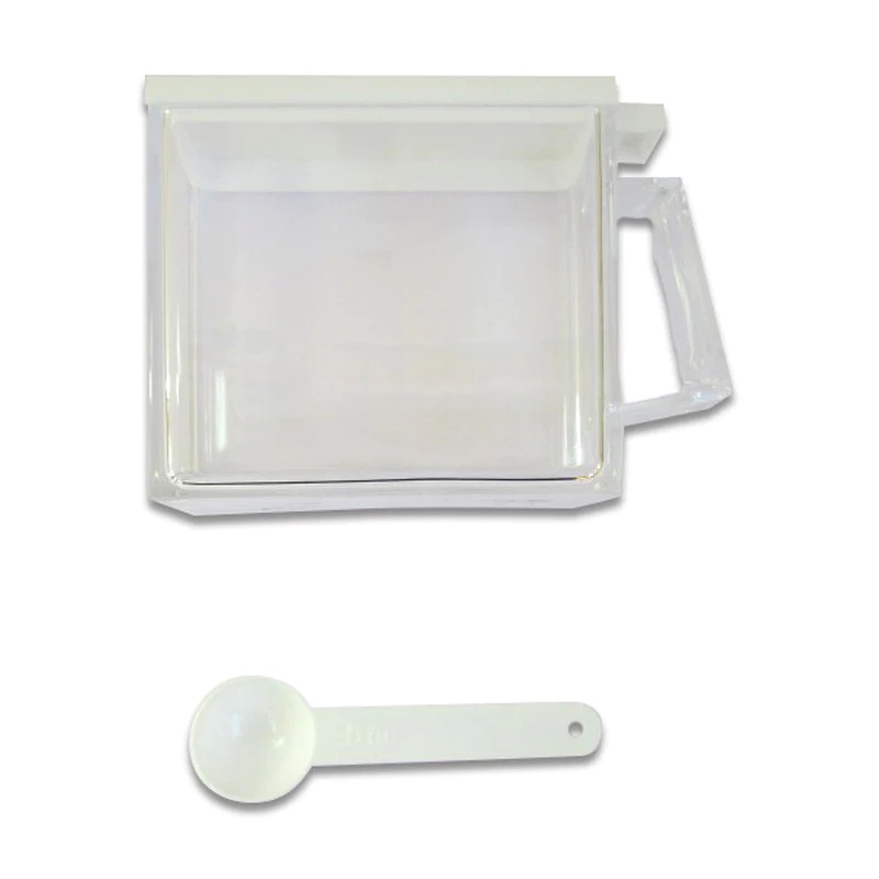 Daiso Hũ Đựng Gia Vị Tr Sk Kitchen Pot Slim White