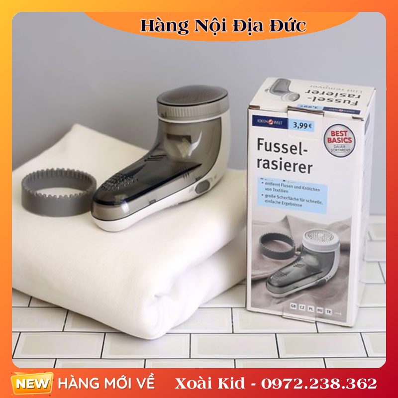 Máy cắt lông xù quần áo, xước áo Siêu sắc IDEEN WELT - Nội địa Đức