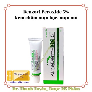 Aknederm BP5% - Kem chấm mụn bọc, mụn sưng đỏ, mụn mủ