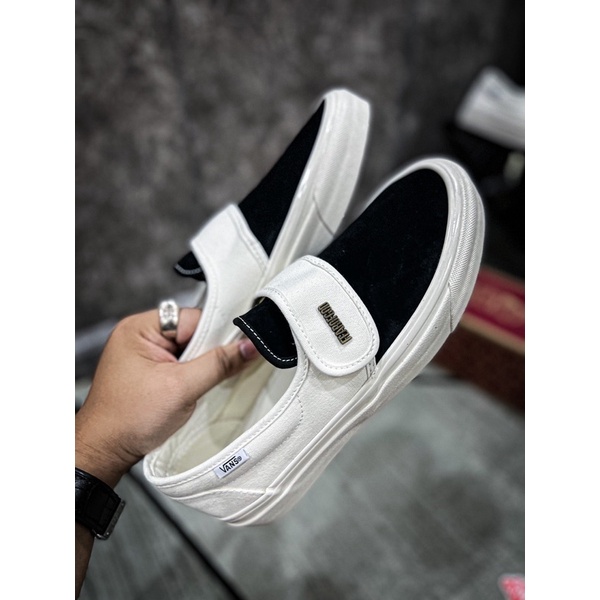 Giày thể thao cổ thấp | Vans F.O.G Slip-On Black White
