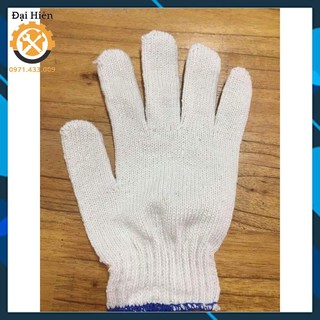 Găng tay sợi trắng (1 đôi)