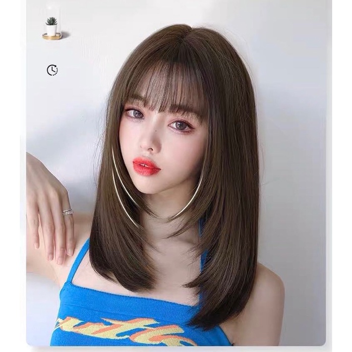 TÓC GIẢ LAYER DÀI QUA VAI