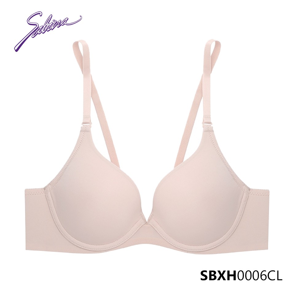 Áo Lót Mút Vừa Nâng Ngực Tự Nhiên Màu Trơn Basic Soft Doomm By Sabina SBXH0006