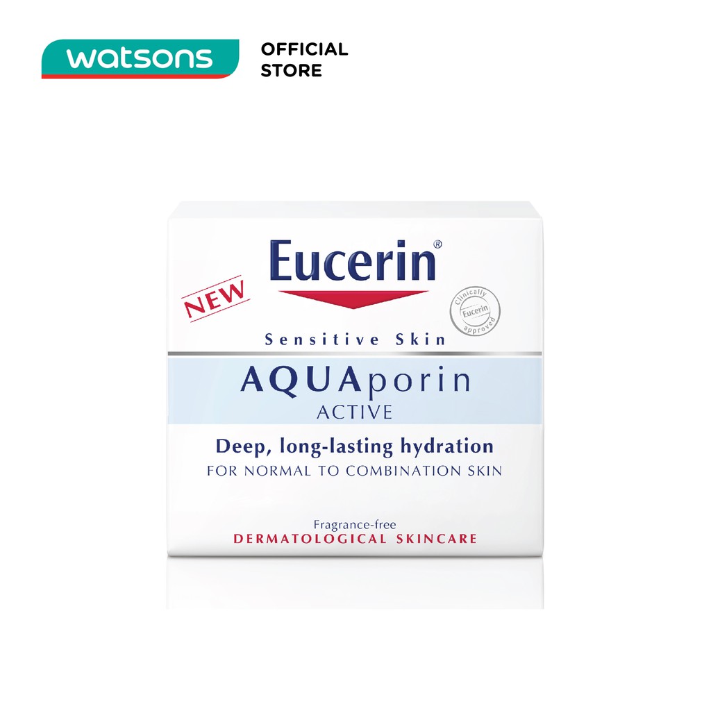 Kem Dưỡng Eucerin Aqua Porin Active Da Thường Đến Da Hỗn Hợp 50ml